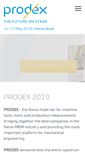 Mobile Screenshot of prodex.ch
